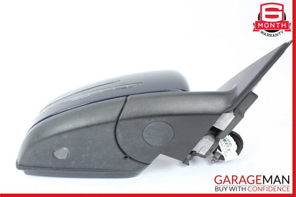 12-14 Mercedes W204 C250 Front Right Side Mirror Rear View Door Cavansite Blue