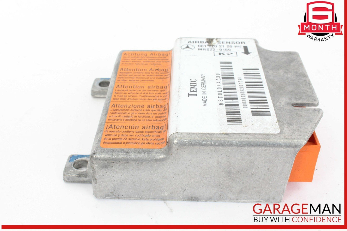 96-02 Mercedes R129 SL500 E420 Airbag Air Bag Sensor SRS Control Module OEM