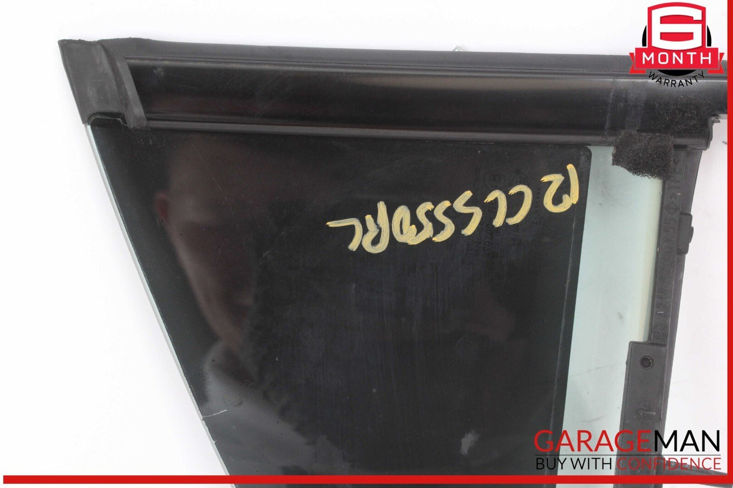12-18 Mercedes W218 CLS550 Rear Left Side Quarter Door Window Auto Glass