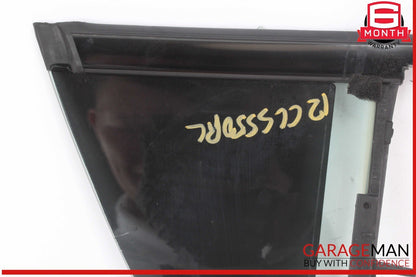 12-18 Mercedes W218 CLS550 Rear Left Side Quarter Door Window Auto Glass
