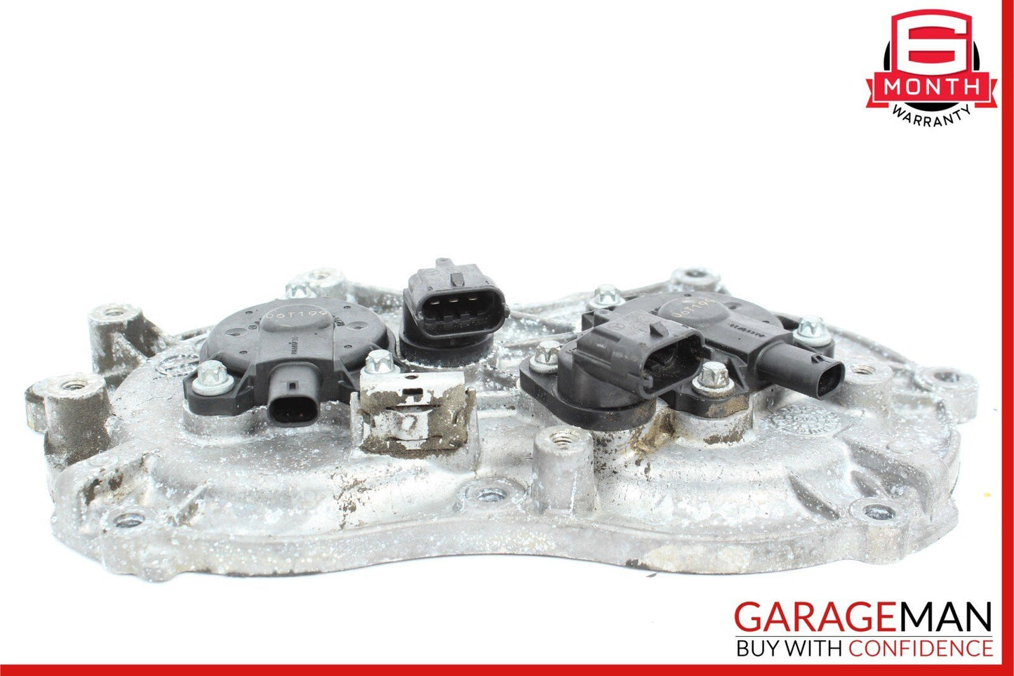 06-10 Mercedes S550 R350 C300 Front Left Engine Timing Chain Valve Cover Plate