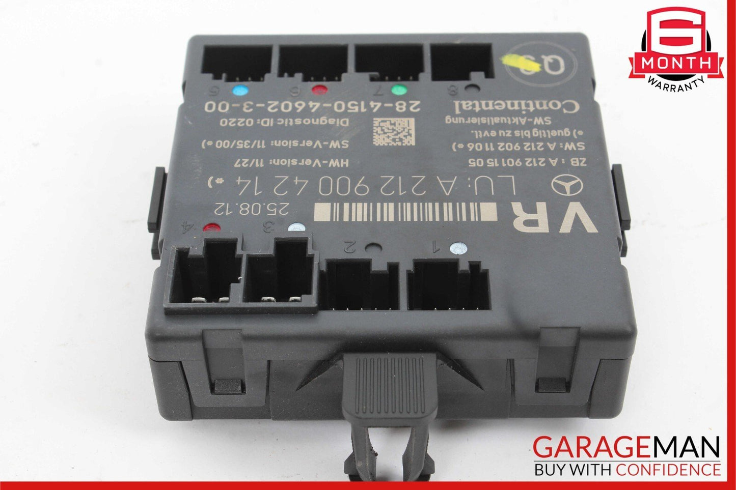 08-14 Mercedes W204 C250 C350 Front Right Side Door Control Module 2129004214