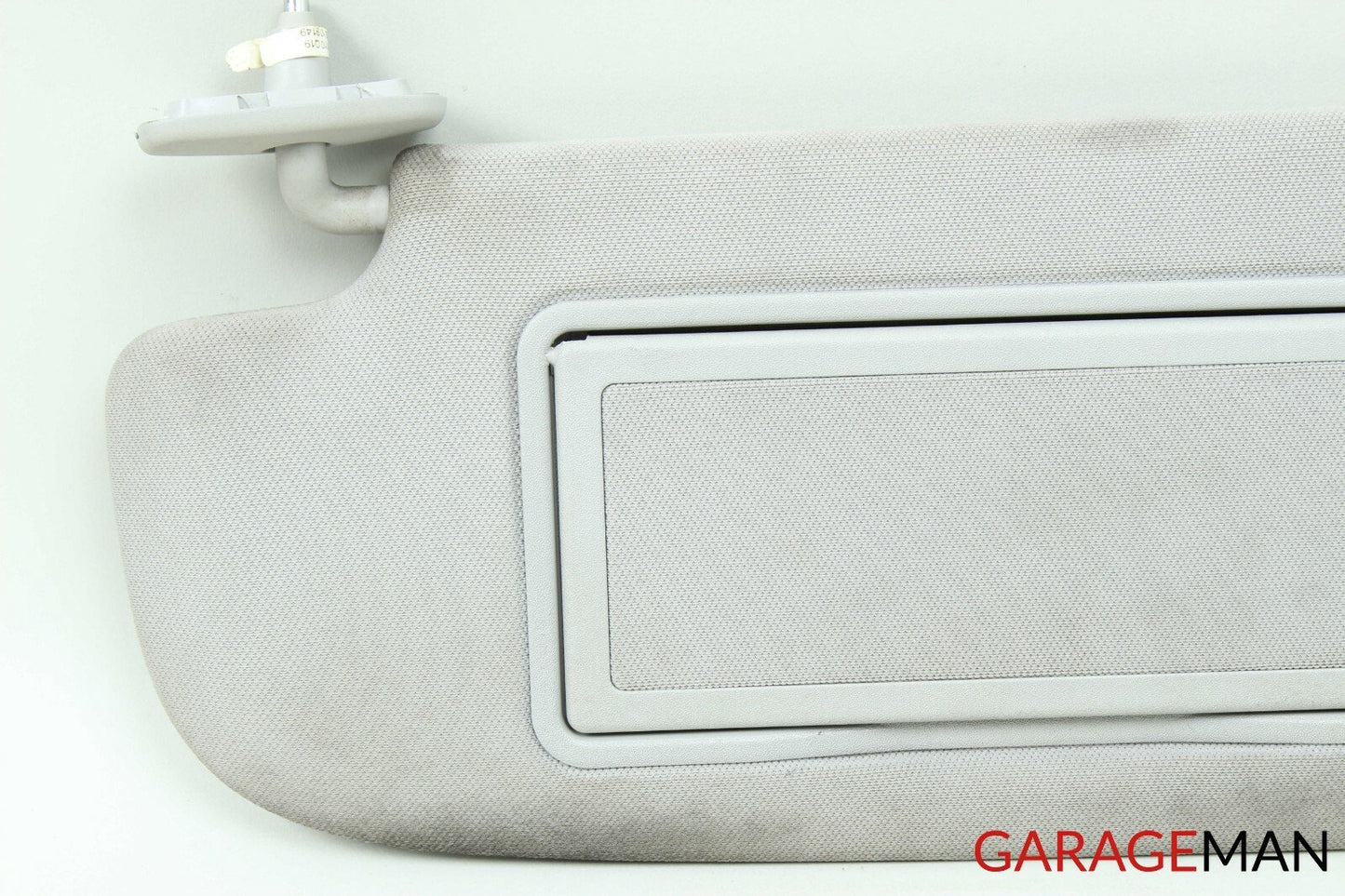 07-13 Mercedes W221 S550 Sun Visor Sunvisor Shade Cover Left Driver Gray OEM