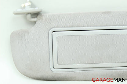 07-13 Mercedes W221 S550 Sun Visor Sunvisor Shade Cover Left Driver Gray OEM