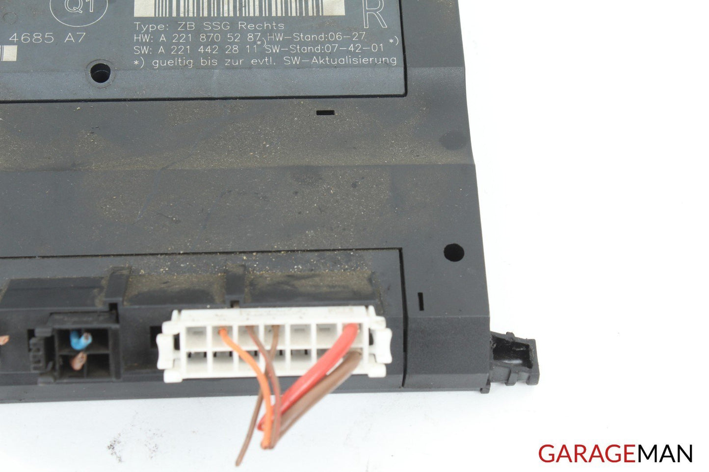 07-13 Mercedes W221 S550 Front Right Passenger Side Door Control Module A128 OEM