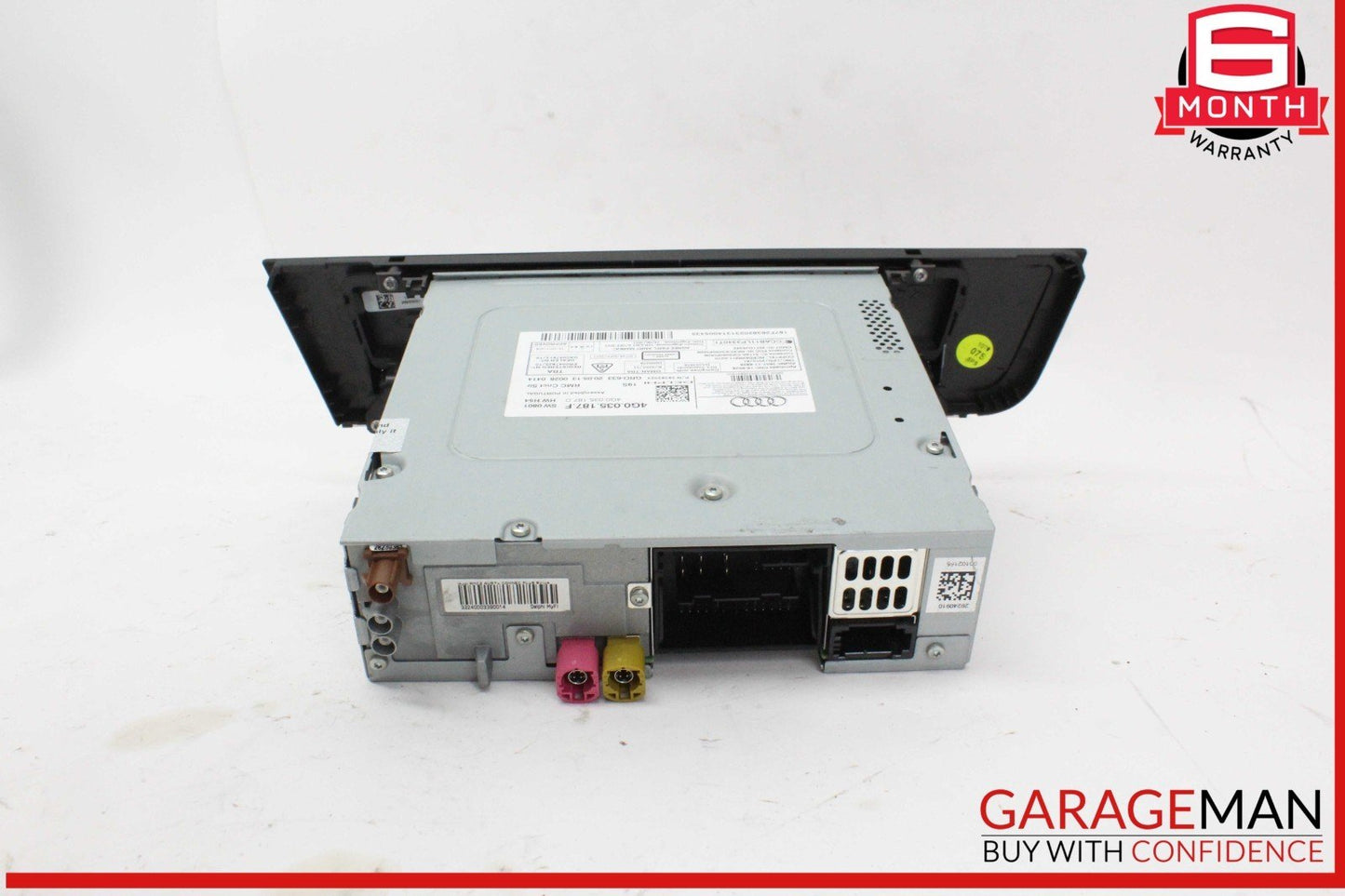 12-15 Audi A6 Front Dash Dashboard Audio Radio Multimedia CD Player 4G0035187F