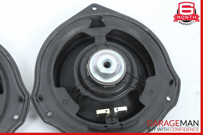 08-14 Mercedes W204 C250 Front Right & Left Door Sound Speakers Set of 2 OEM
