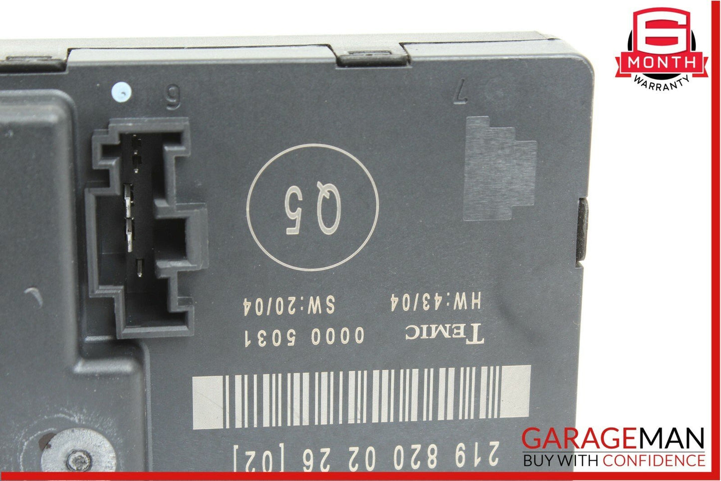 06-11 Mercedes W219 CLS500 Rear Left Side Door Control Module Unit OEM