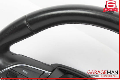 13-16 Audi A4 Front Left Driver Side Steering Wheel Black 4L0419091AC OEM