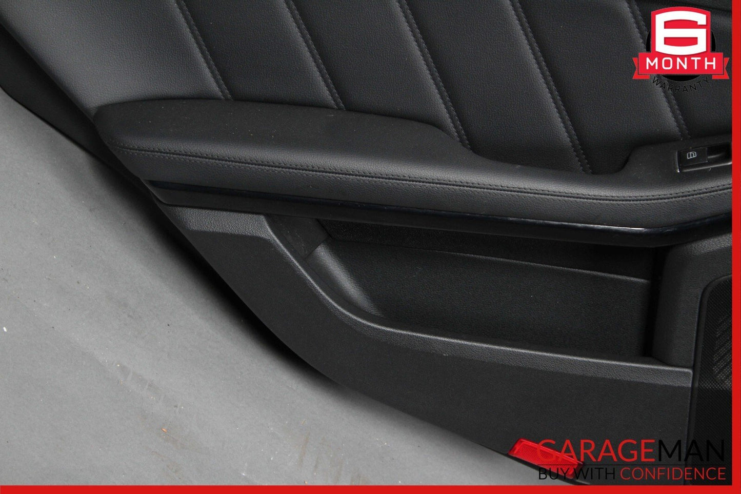 10-13 Mercedes W212 E400 E350 Rear Left Side Interior Door Panel Assembly Black