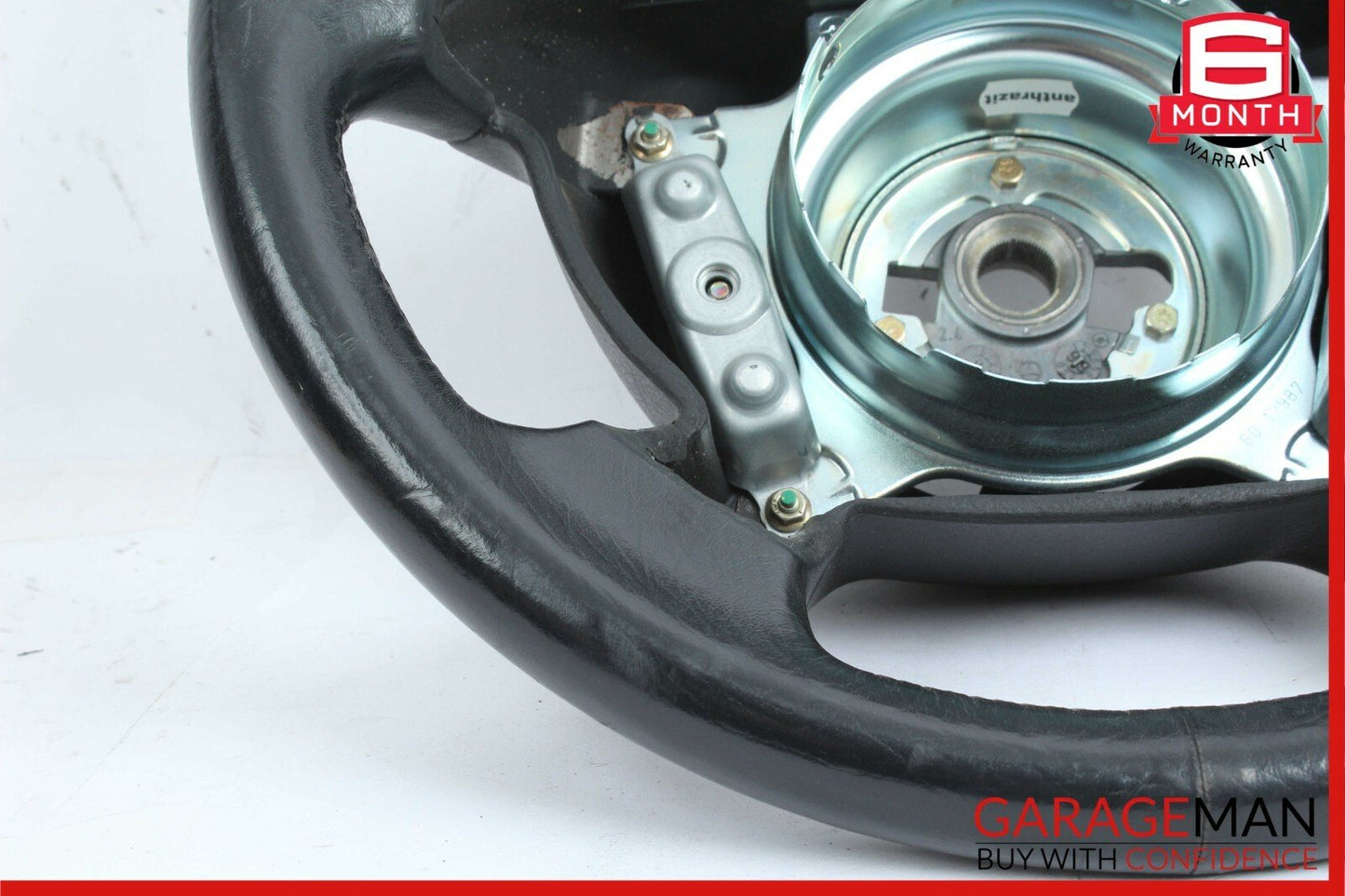 97-00 Mercedes R170 SLK320 SLK230 Driver Steering Wheel Black 6012987 OEM