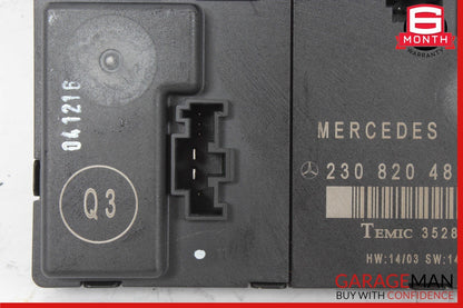 03-12 Mercedes R230 SL500 SL55 SL600 Front Right Side Door Control Module OEM