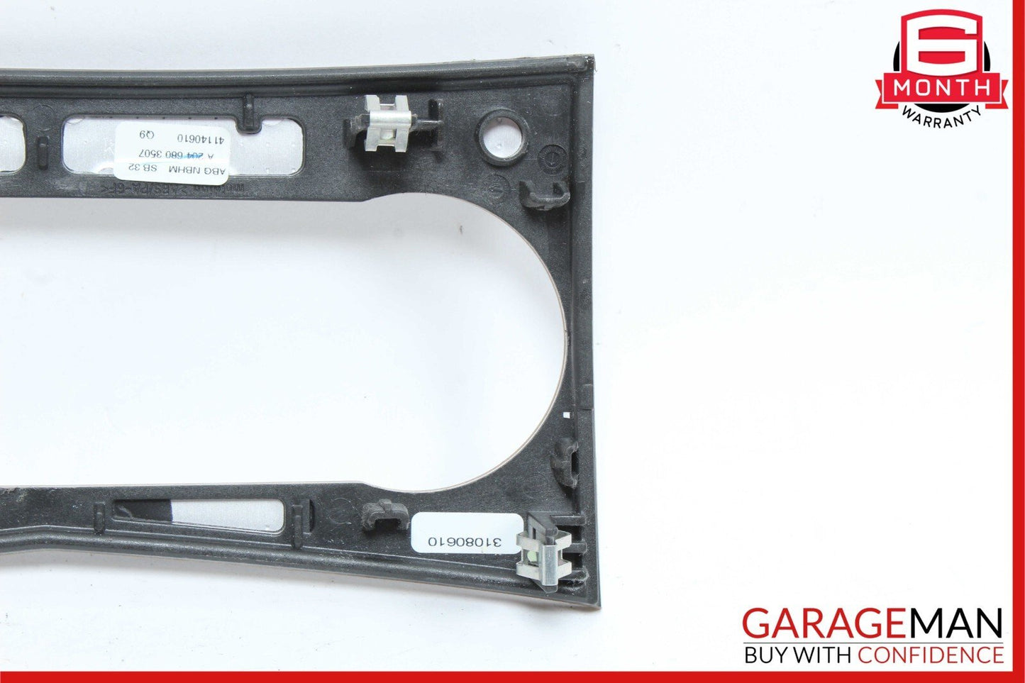 08-14 Mercedes W204 C280 C300 A/C Climate Control Switch Trim Bezel Cover Wood