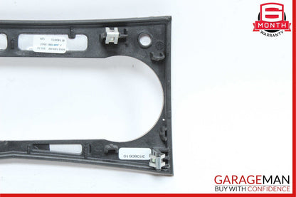 08-14 Mercedes W204 C280 C300 A/C Climate Control Switch Trim Bezel Cover Wood