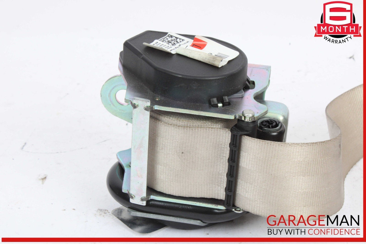 14-17 Maserati Quattroporte S Rear Left or Right Side Seat Belt Beige OEM