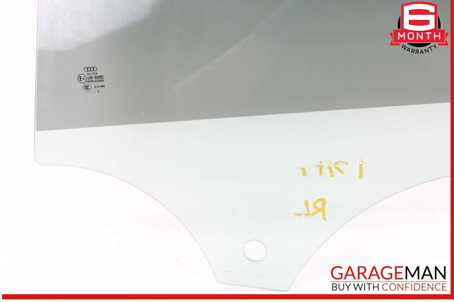 12-18 Audi A7 S7 RS7 Rear Left Driver Side Door Window Auto Glass OEM