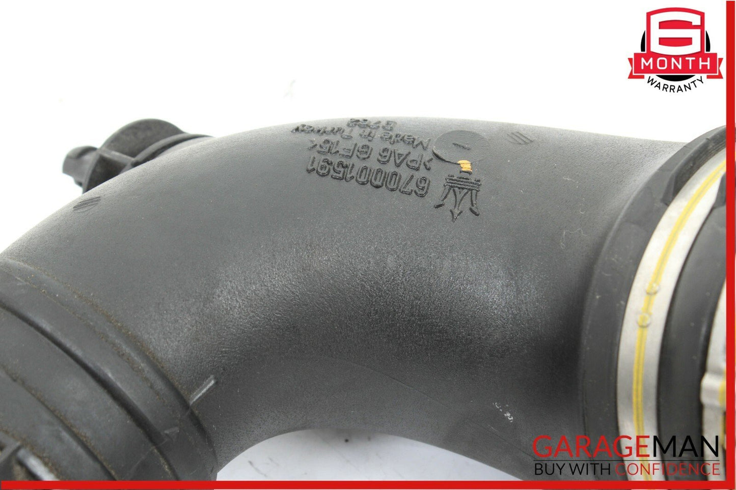 14-17 Maserati Ghibli Air Intake Inlet Resonator Sleeve Hose Tube 670001591 OEM