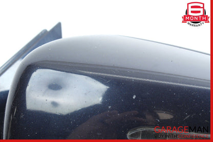 10-13 Mercedes W221 S400 HYBRID Front Left Side Mirror Door Rear View Blue OEM