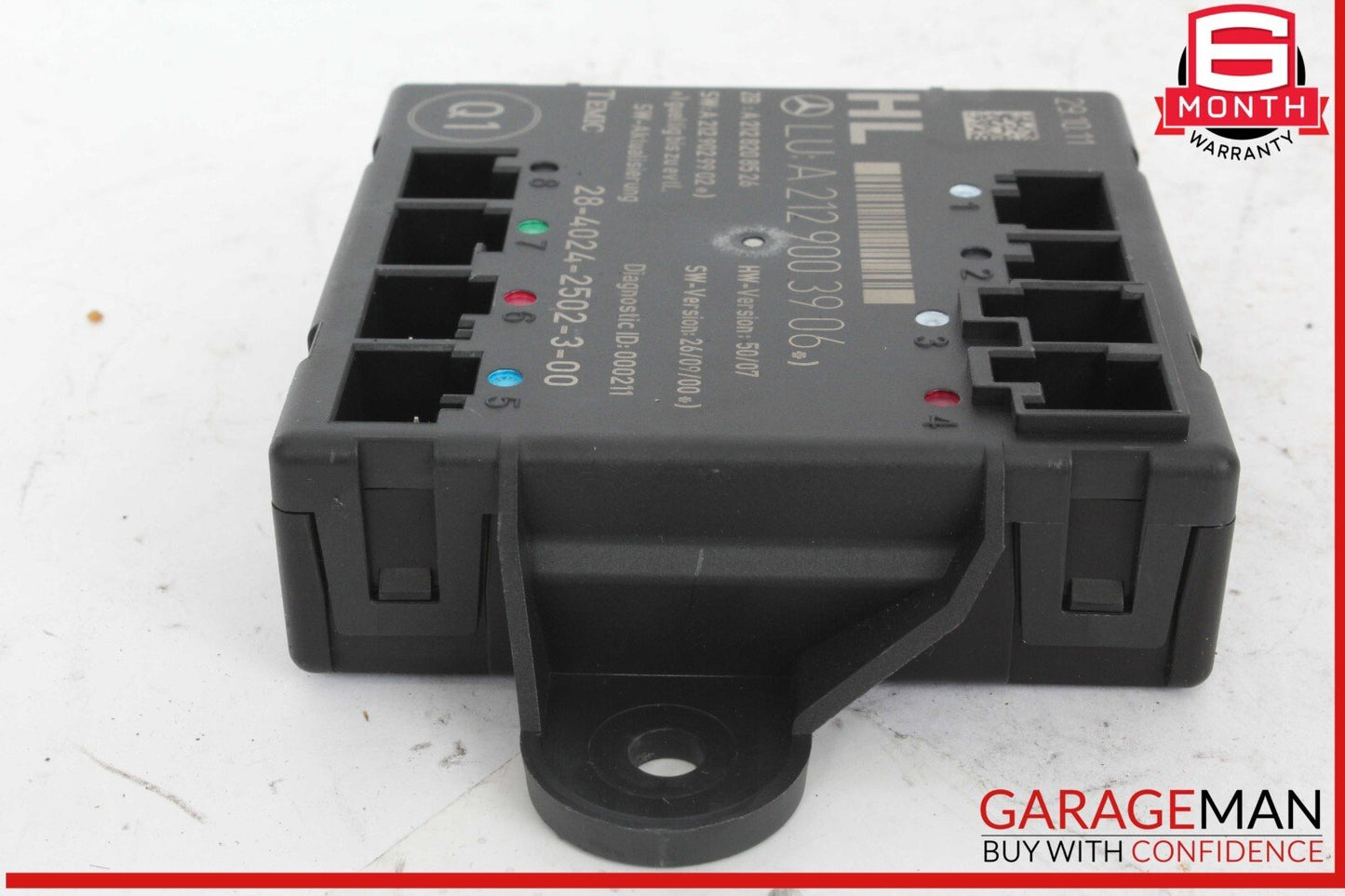 08-18 Mercedes W204 C250 Rear Left Side Door Control Module OEM