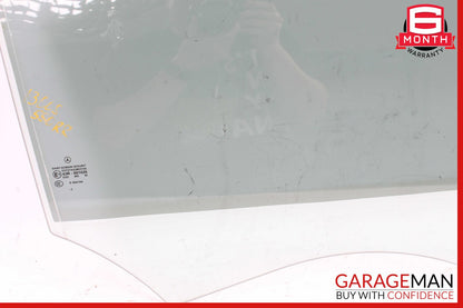 12-18 Mercedes W218 CLS550 CLS63 AMG Rear Right Side Door Window Glass OEM