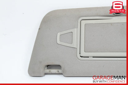 07-14 Mercedes CL550 S550 Front Left Sun Visor Sunvisor Shade Cover Suede Gray