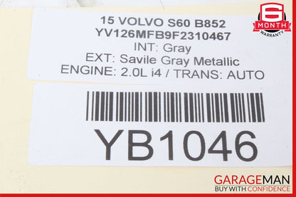 11-18 Volvo S60 Handbrake Power Parking Brake Control Module Unit OEM