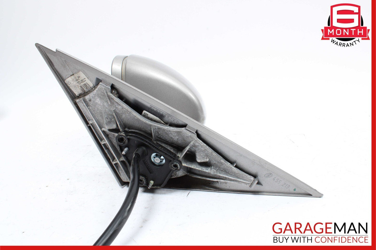 07-09 Mercedes W221 S550 Front Left Side Mirror Door Rear View Cubanite Silver