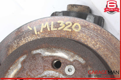 98-05 Mercedes W163 ML350 Rear Right Side Spindle Knuckle Hub w/ Rotor Disc OEM