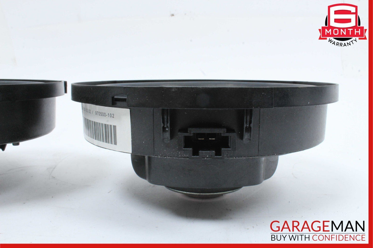 08-14 Mercedes W204 C250 C300 Rear Right & Left Door Sound Speakers Set of 2 OEM