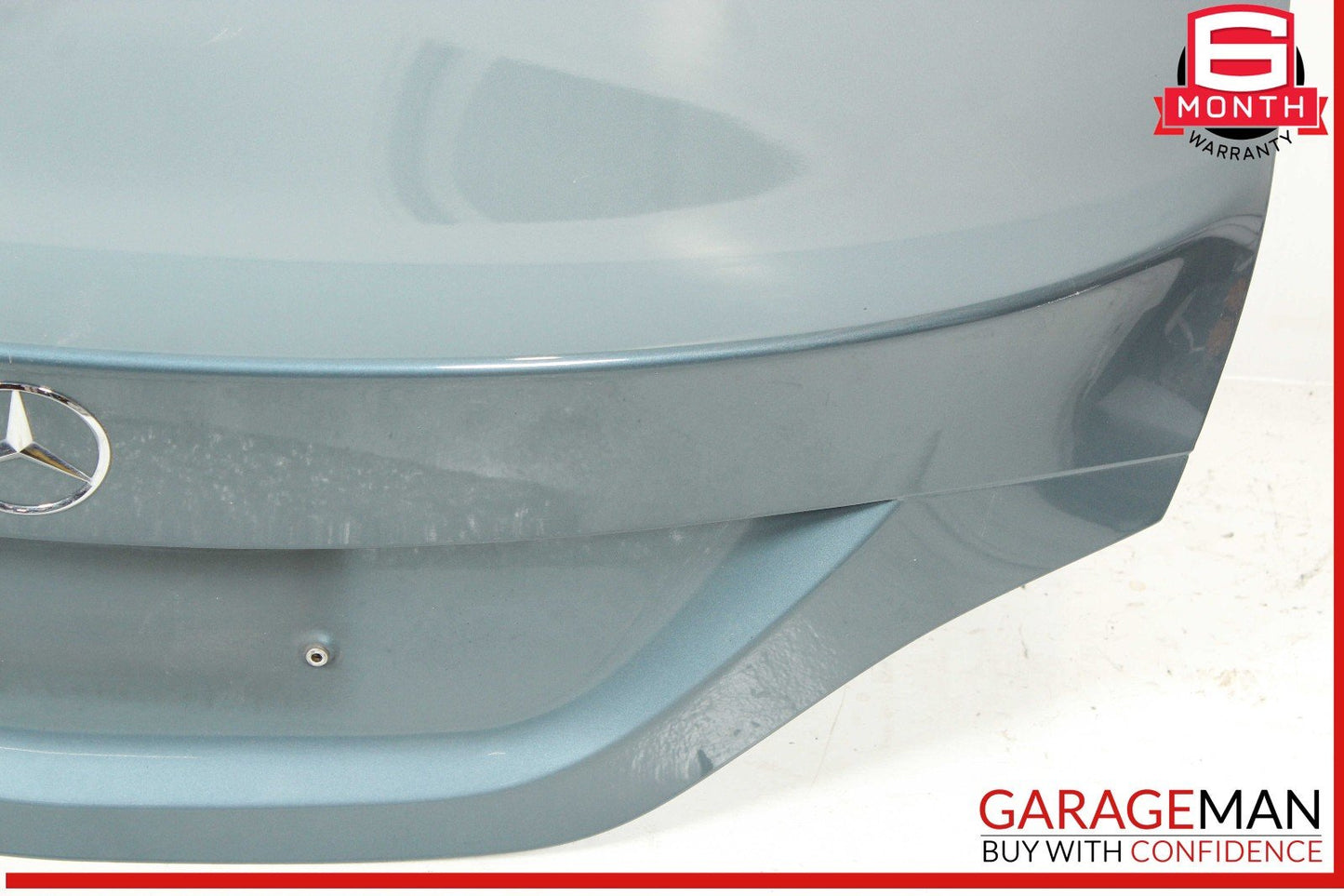 14-18 Mercedes W117 CLA250 Rear Trunk Lid Deck Shell Panel Cover Black OEM
