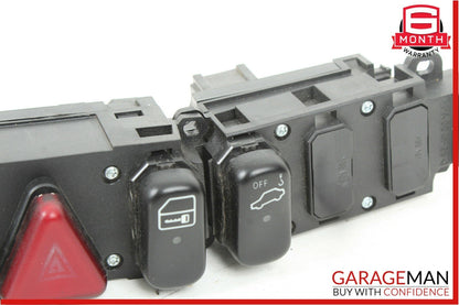 00-02 Mercedes W220 S500 Center Dash ESP Hazard Light Door Lock Switch Control
