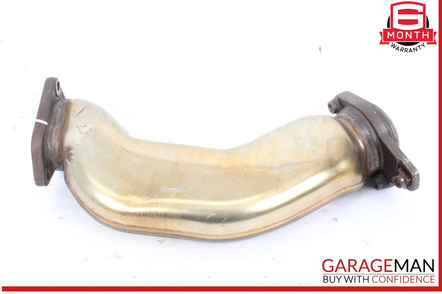 14-17 Mercedes W222 S550 Right Passenger Side Engine Exhaust Pipe OEM