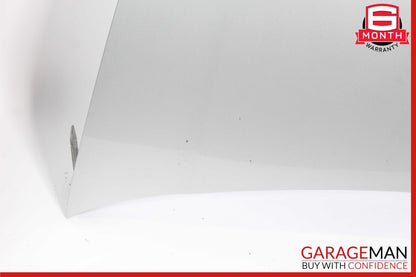 11-14 Porsche Cayenne 958 Front Hood Bonnet Panel Assembly Silver OEM
