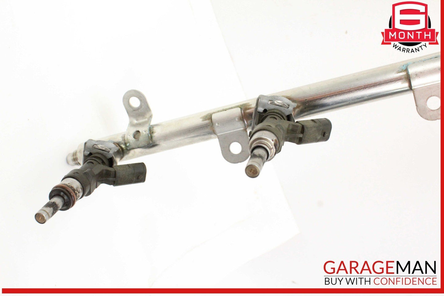 07-15 Mercedes CLS63 AMG W219 Fuel Injector Rail w/ Injectors 1560701895