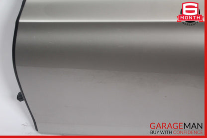 09-15 BMW 750i 750Li Rear Left Exterior Door Shell Panel Silver OEM