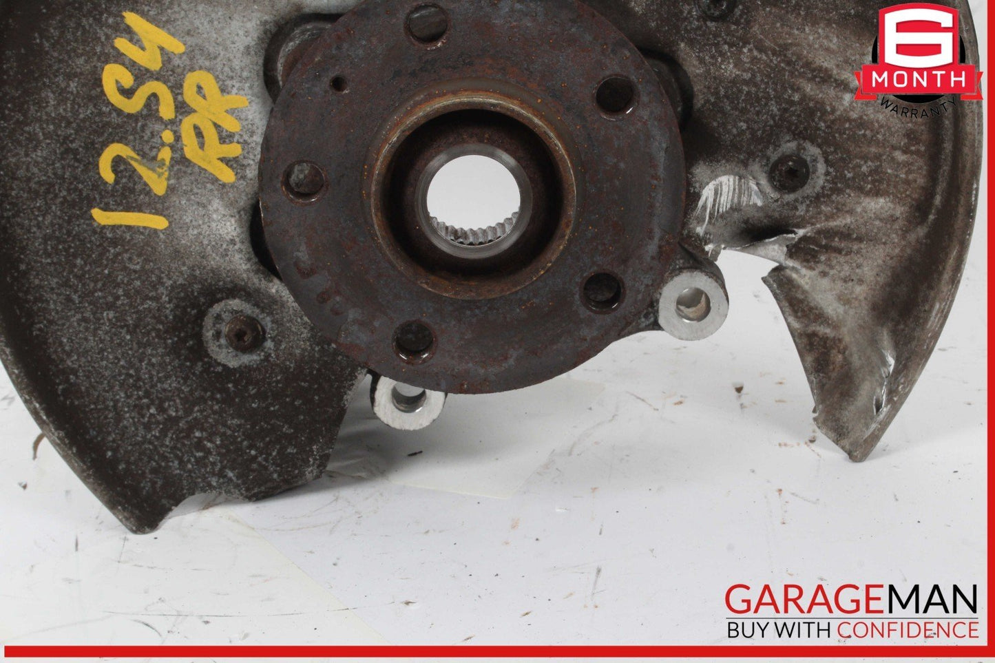 09-16 Audi S4 A4 Rear Right Passenger Side Spindle Knuckle Wheel Hub 8K0505432AR