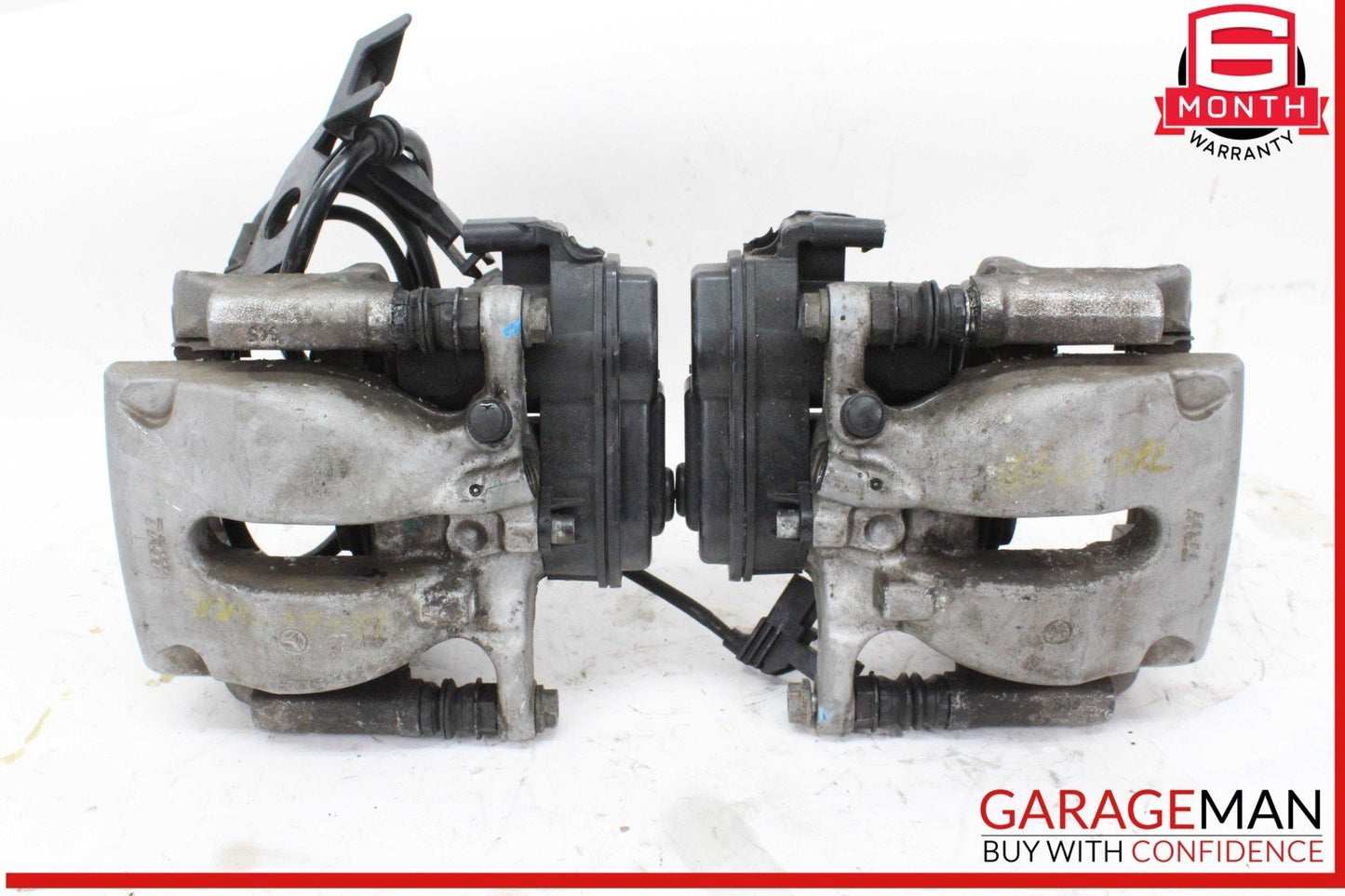 13-19 Mercedes X166 GL450 Rear Left & Right Side Brake Caliper Calipers Set OEM