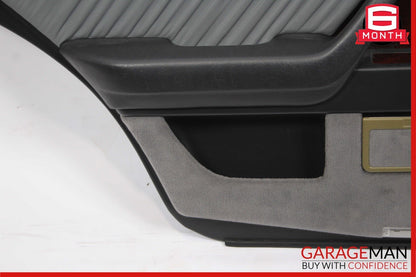92-99 Mercedes W140 500SEL S420 Rear Left Driver Side Interior Door Panel Gray