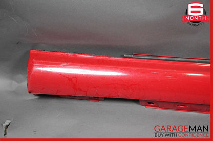 01-07 Mercedes W203 C230 C32 AMG Sport Sedan Left Side Skirt Rocker Panel Red