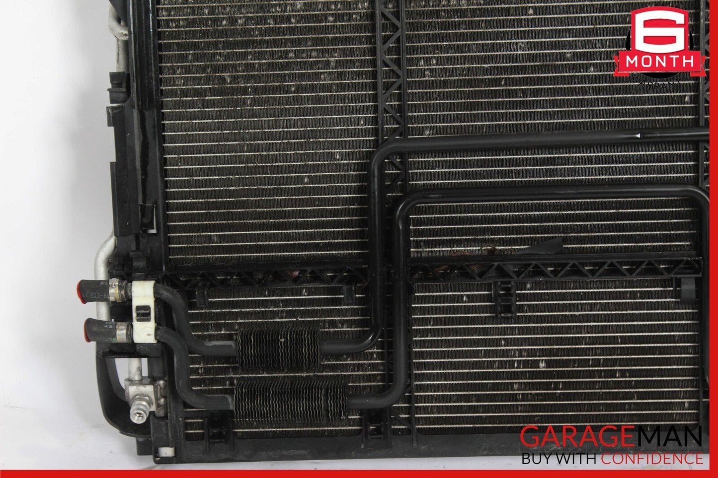 07-09 Mercedes W221 S550 CL550 Engine Cooling Radiator AC A/C Air Condenser Assy