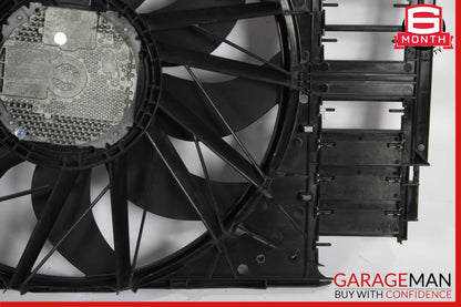 10-16 Porsche Panamera 970 Radiator Engine Electric Cooling Fan Assembly OEM