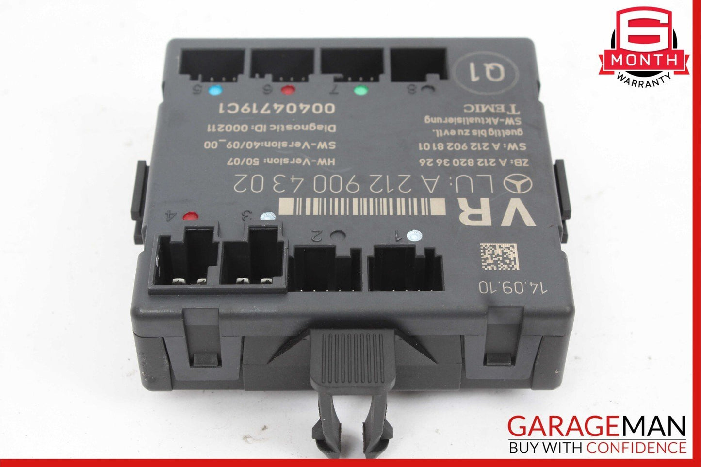 08-18 Mercedes CLS400 E550 C250 C300 Front Right Side Door Control Module Unit