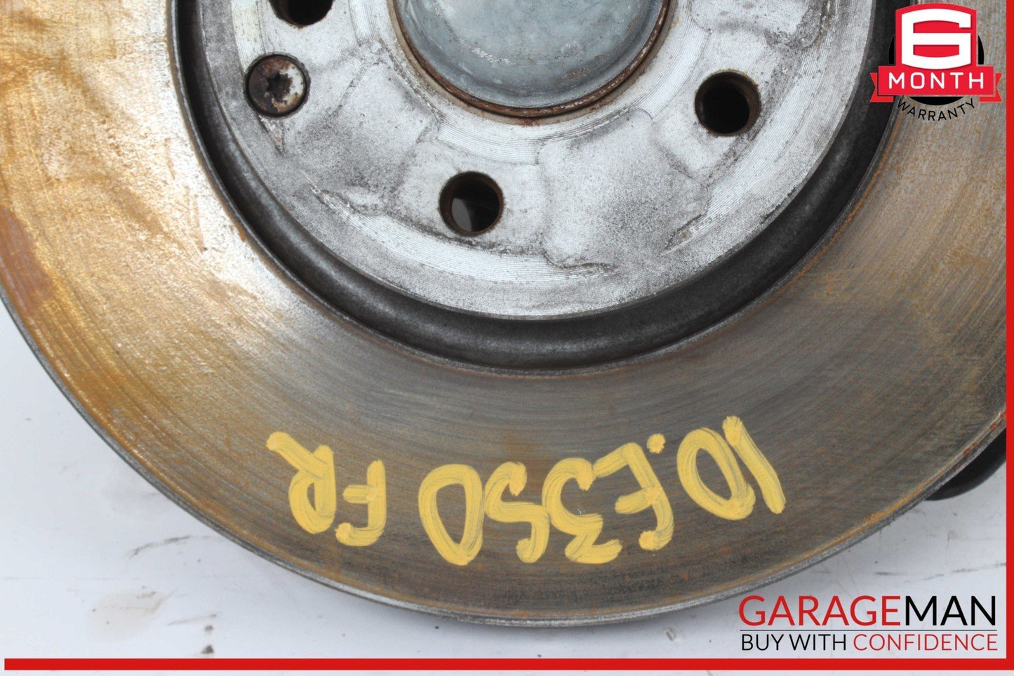10-16 Mercedes W212 E350 Front Right Side Spindle Knuckle Hub w/ Rotor Disc OEM