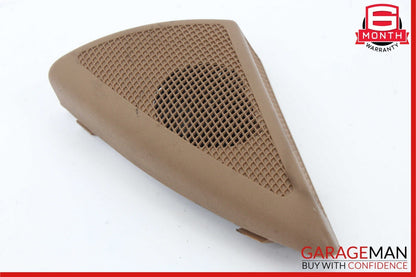03-09 Mercedes W211 E350 E500 Front Left Side Tweeter Speaker Cover Brown OEM