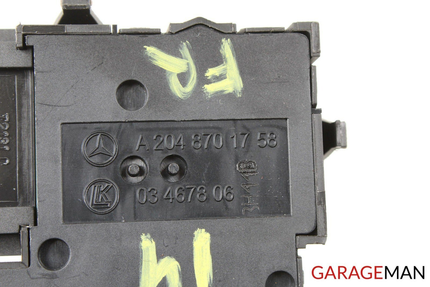 09-15 Mercedes X204 GLK350 Front Right Passenger Side Seat Control Switch OEM