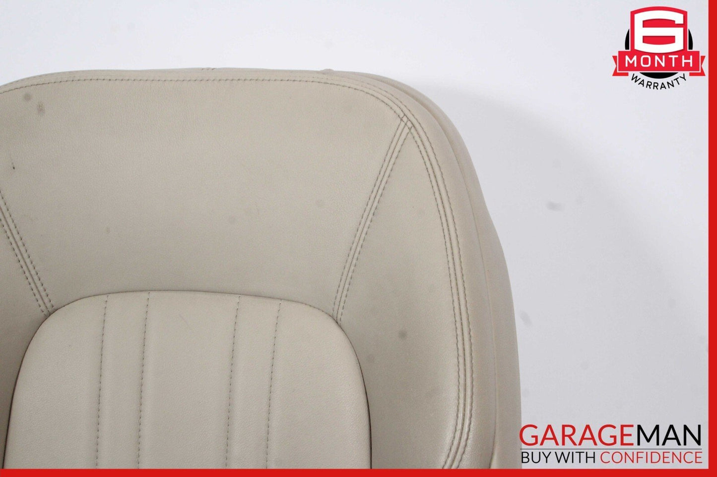 14-17 Maserati Ghibli M157 Front Right Side Top Upper Seat Cushion Cover Gray