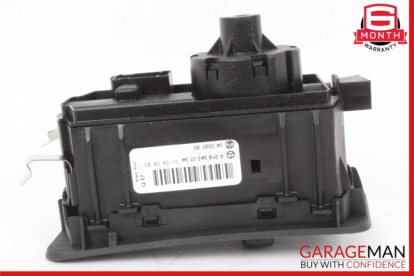 06-11 Mercedes W219 CLS550 Headlight Switch Washer Black 2195450104 OEM