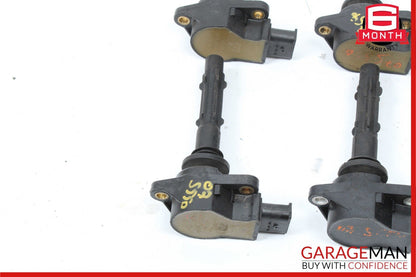 05-13 Mercedes W221 S550 E350 SLK350 M272 Ignition Coil Set of 7 0001502680 OEM