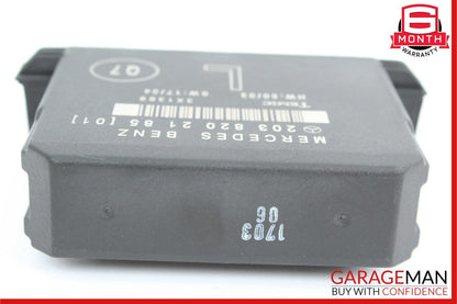 01-07 Mercedes W203 C230 C240 C280 Rear Left Side Door Control Module OEM