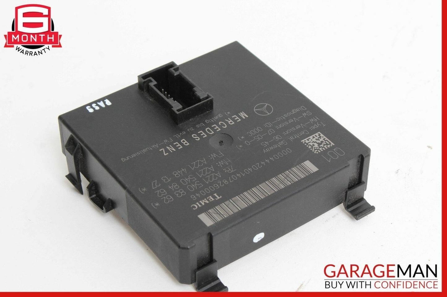 07-09 Mercedes W221 S550 CL550 Central Gateway Control Module 2215408362 OEM
